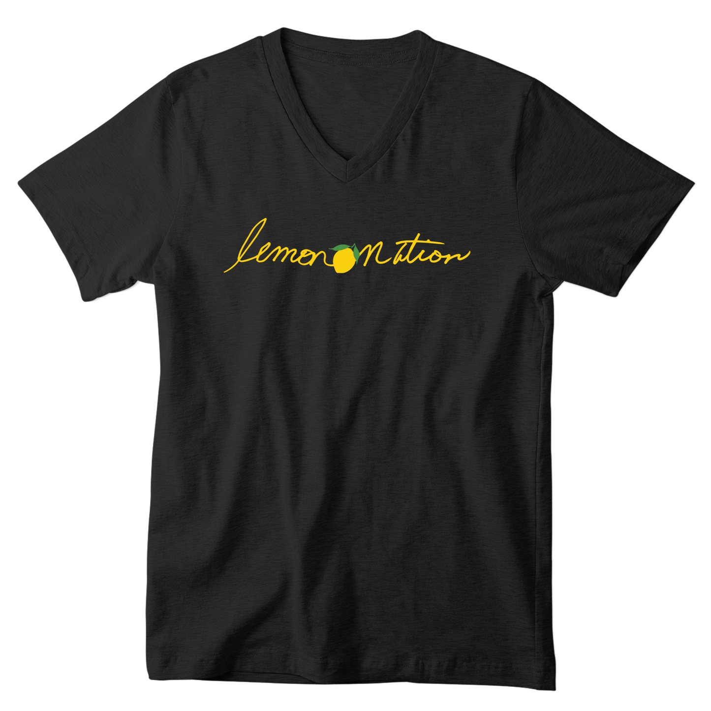 Lemon Nation Fitted V-Neck T-Shirt