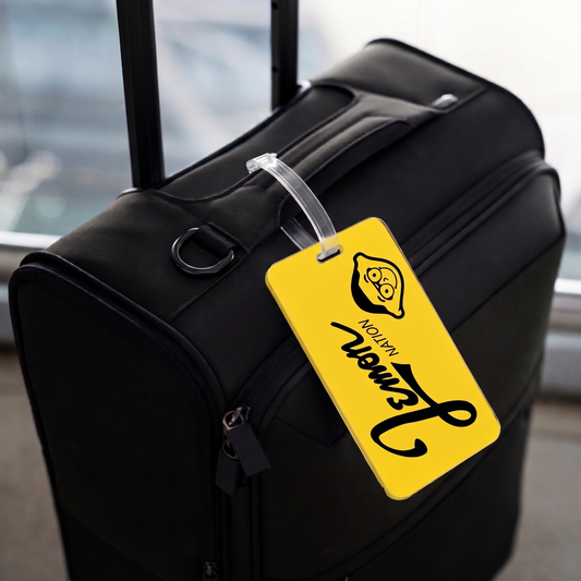 Lemon Nation Luggage Tag