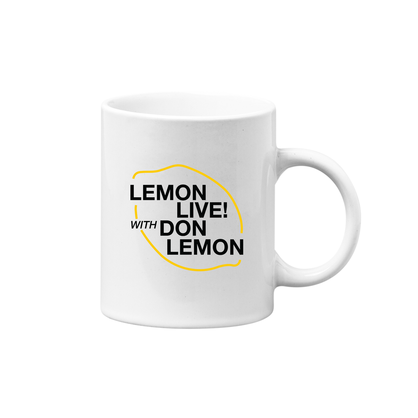 Lemon Outline Mug