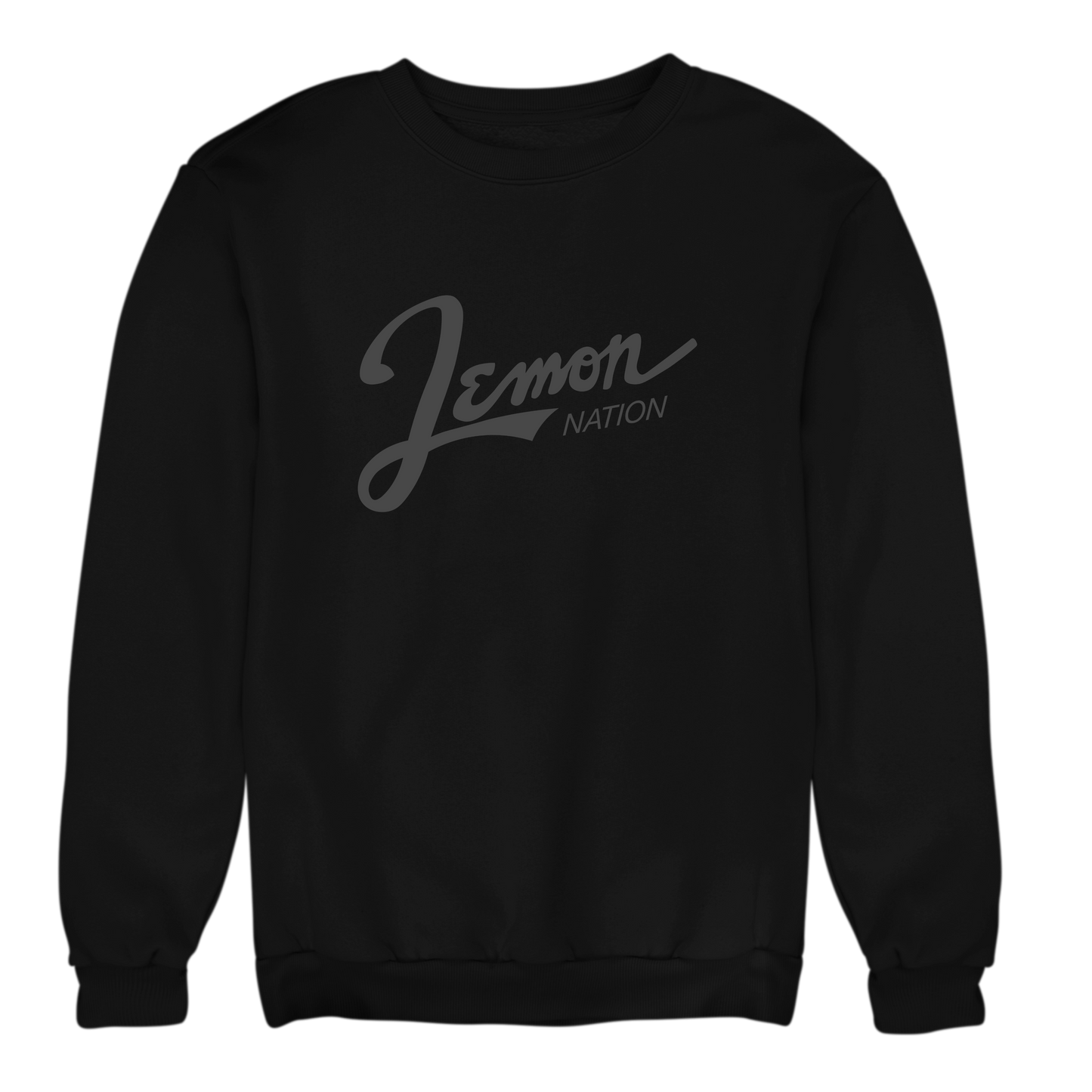 Lemon Nation Monochrome Crewneck Sweatshirts
