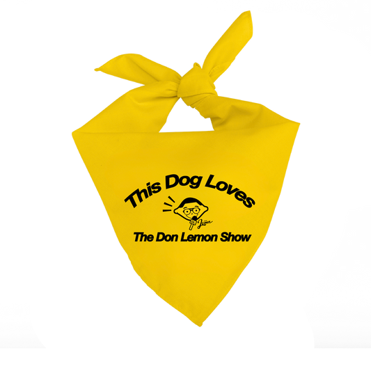 The Don Lemon Show Dog Bandana
