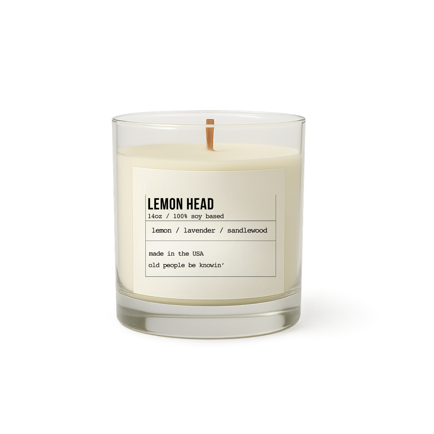 Lemon Head Candle