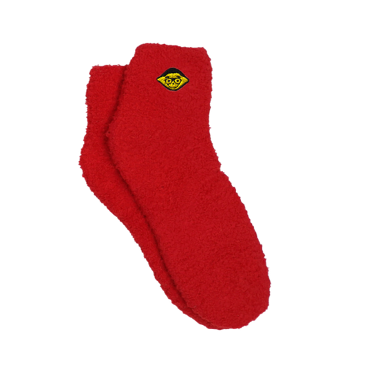 Lemon Head Fuzzy Socks
